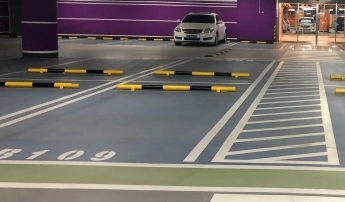 中山道路車位劃線